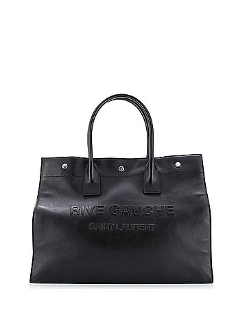 Saint Laurent Rive Gauche Shopper Tote Leather Small (view 1)