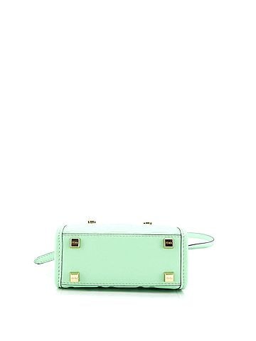 Fendi Sunshine Shopper Tote Zucca Embossed Leather Mini (view 2)