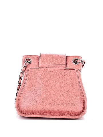 Chanel Mademoiselle Lock Accordion Shoulder Bag Leather Small (view 2)