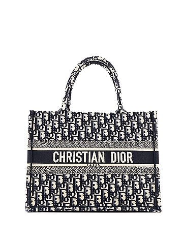 Christian Dior Book Tote Oblique Canvas Medium (view 1)