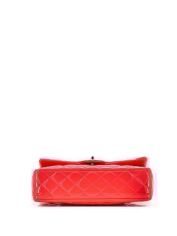 Chanel Classic Double Flap Bag Quilted Patent Medium (view 2)