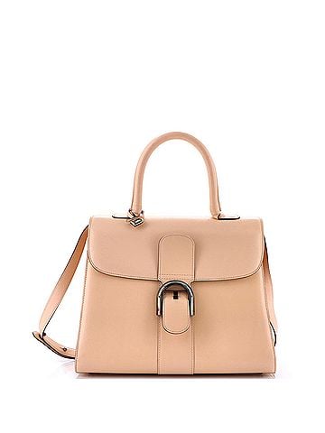 Delvaux Brillant Top Handle Bag Leather MM (view 1)