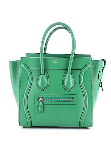 Céline Luggage Bag Smooth Leather Micro (view 1)