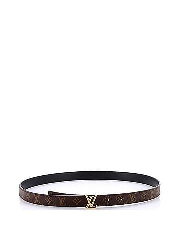 Louis Vuitton LV Initiales Belt Monogram Canvas Thin (view 2)