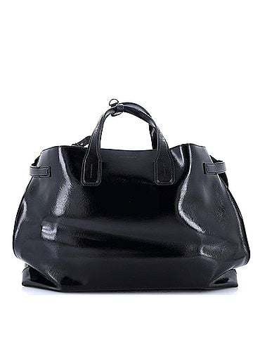 Burberry Banner NM Tote Patent Large (view 1)