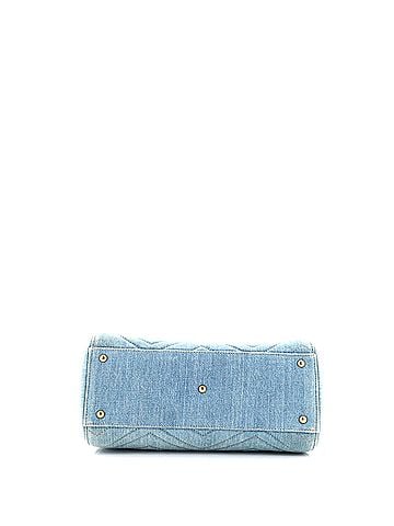 Gucci GG Marmont Tote Embroidered Matelasse Denim Small (view 2)