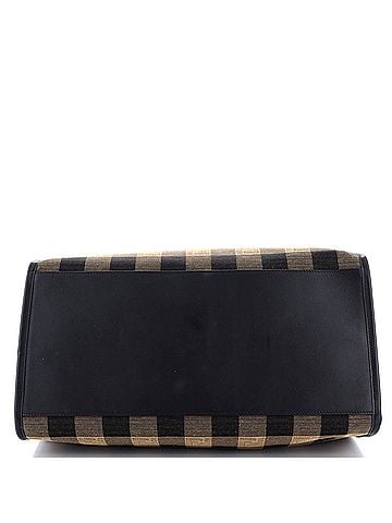 Fendi Sunshine Shopper Tote Pequin Canvas Large (view 2)