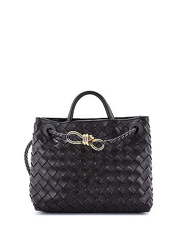 Bottega Veneta Andiamo Top Handle Bag Intrecciato Nappa Small (view 1)
