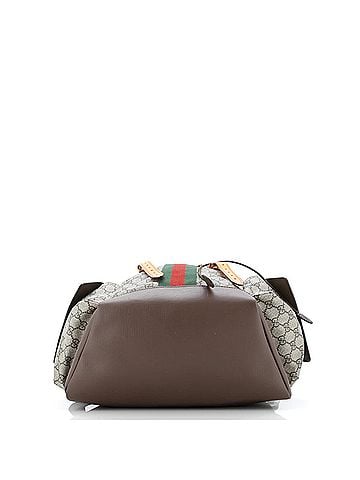 Gucci Ophidia Flap Backpack GG Coated Canvas Medium (view 2)