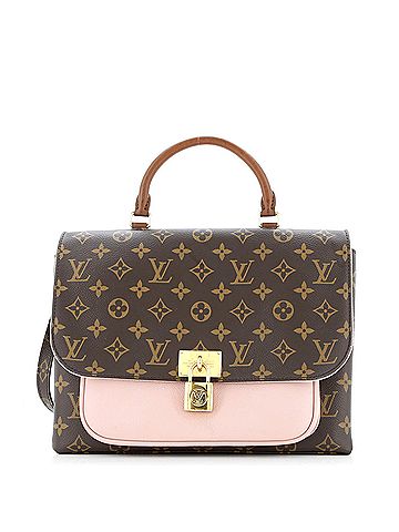 Louis Vuitton Marignan Handbag Monogram Canvas with Leather (view 1)