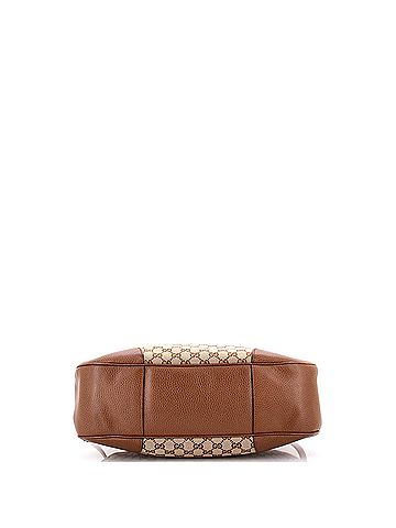 Gucci Bree Hobo GG Canvas with Leather Large (view 2)