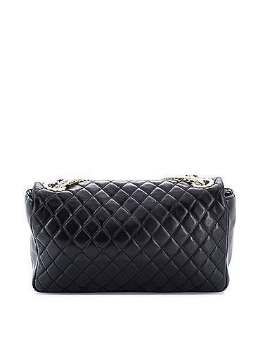 Chanel Westminster Pearl Chain Flap Bag Quilted Lambskin Medium (view 2)