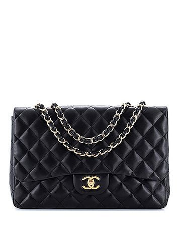 Chanel Classic Single Flap Bag Quilted Lambskin Jumbo (view 1)