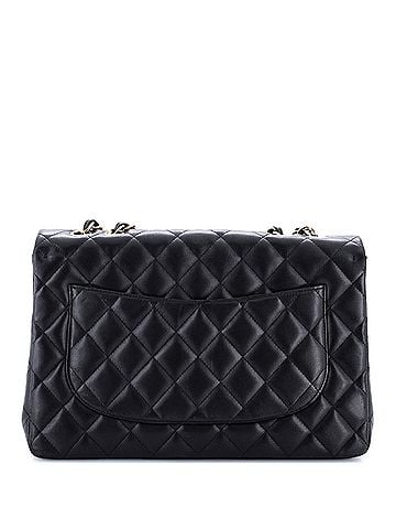 Chanel Classic Single Flap Bag Quilted Lambskin Jumbo (view 2)