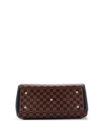 Louis Vuitton Normandy Handbag Damier and Leather (view 2)