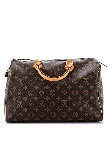 Louis Vuitton Speedy Handbag Monogram Canvas 35 (view 1)