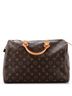 Louis Vuitton 100% Coatead Canvas Brown Speedy Handbag Monogram Canvas 35 One size - photo 1
