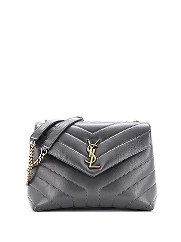 Saint Laurent Loulou Shoulder Bag Matelasse Chevron Leather Small (view 1)