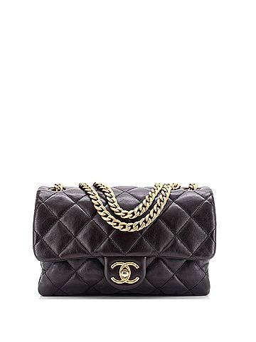 Chanel Pillow Crush Flap Bag Quilted Lambskin Small (view 1)