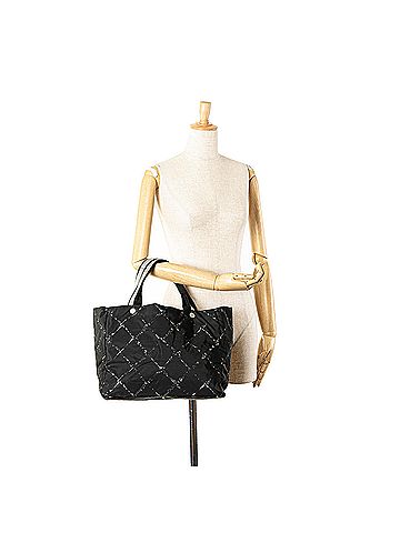 Chanel Old Travel Line Nylon Tote (view 2)