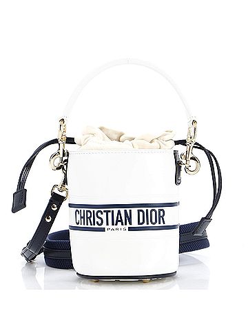 Christian Dior Vibe Drawstring Bucket Bag Leather Small (view 1)