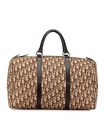 Dior Diorissimo Trotter Canvas Boston (view 1)