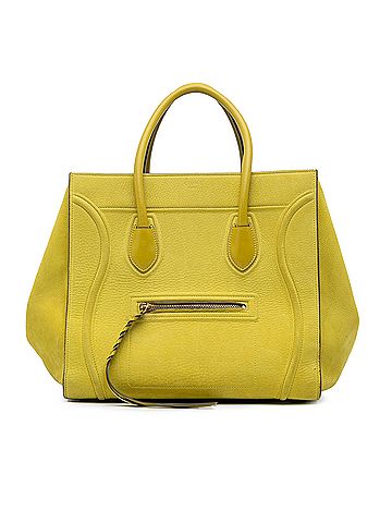 Céline Medium Leather Phantom Luggage Tote (view 1)