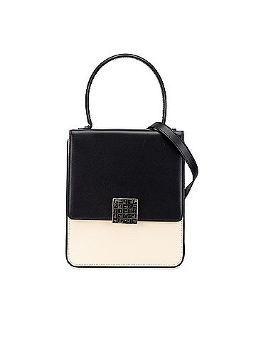 Loewe Bicolor Leather Satchel (view 1)