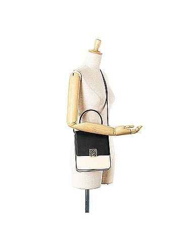 Loewe Bicolor Leather Satchel (view 2)