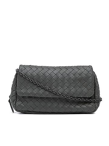 Bottega Veneta Intrecciato Chain Flap Crossbody (view 1)