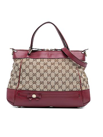 Gucci GG Canvas Mayfair Satchel (view 1)