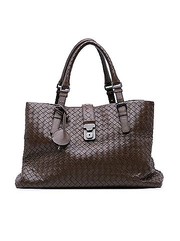 Bottega Veneta Medium Nappa Intrecciato Roma Tote (view 1)
