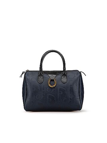 Dior Oblique Trotter Coated Canvas Boston Bag (view 1)