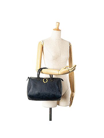 Dior Oblique Trotter Coated Canvas Boston Bag (view 2)
