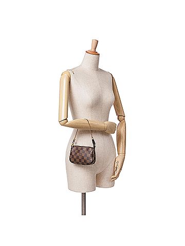 Louis Vuitton Damier Ebene Mini Pochette Accessoires (view 2)