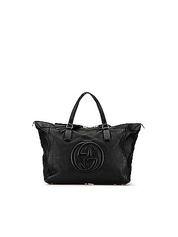 Gucci Large Leather Soho Zip Tote (view 1)