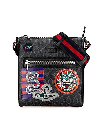 Gucci GG Supreme Night Courrier Crossbody (view 1)