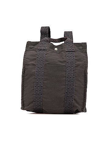 Hermès Herline Canvas Backpack MM (view 1)