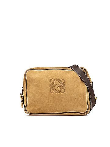 Loewe Anagram Suede Crossbody (view 1)