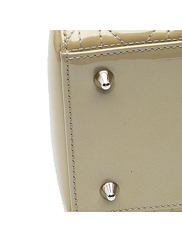 Dior Medium Patent Cannage Lady Dior (view 2)