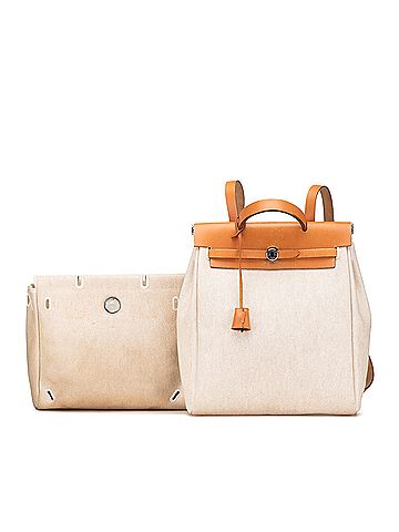 Hermès Toile Herbag Backpack (view 2)