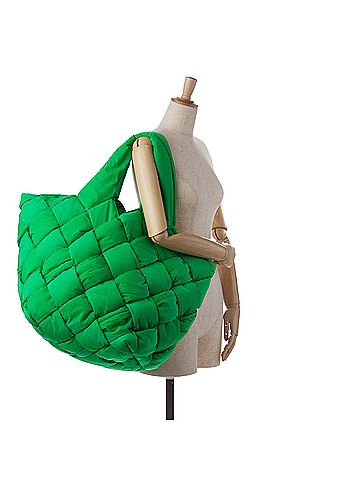 Bottega Veneta Intrecciato Padded Nylon Tech Cassette Tote (view 2)