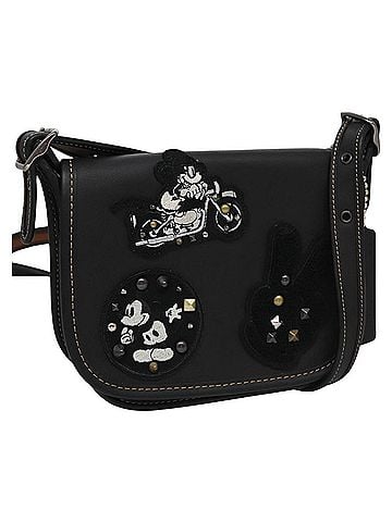 Coach Black Leather Shoulder Bag (view 1)