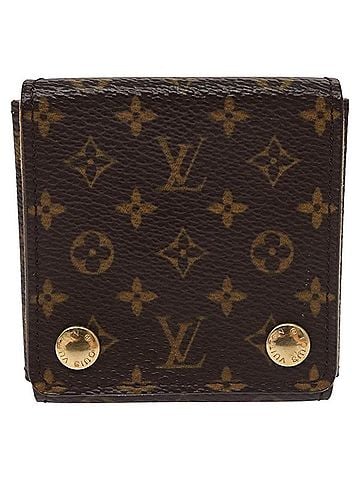 Louis Vuitton Jewelry Case Beige Canvas Wallet (view 1)