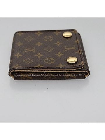 Louis Vuitton Jewelry Case Beige Canvas Wallet (view 2)
