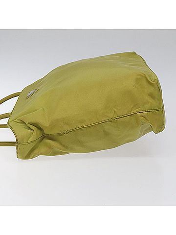 Prada Tessuto Green Synthetic Tote Bag (view 2)