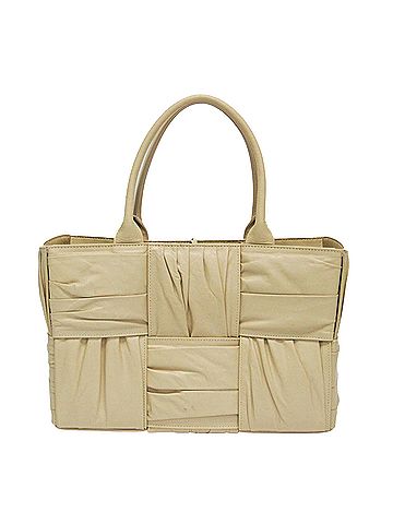Bottega Veneta Beige Leather Tote Bag (view 1)