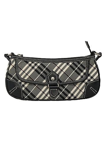 Burberry Nova Check Black Synthetic Shoulder Bag (view 1)