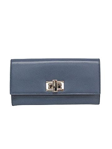 Fendi Navy Leather Wallet (view 1)