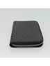 Gucci 100% Leather Solid Black Zip Around Black Leather Wallet One size - photo 2